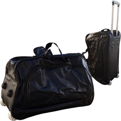 Set 2 trolere pentru voiaj, negre